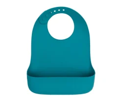 We Might Be Tiny 2 Babero Catchie 2.0 Silicona Blue Dusk & Charcoal^ Baberos