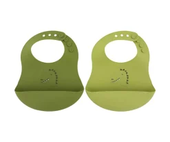 Trixie 2 Baberos de Silicona Mr. Dino^ Baberos