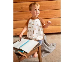 Lassig 2 Baberos Impermeables Extra Grandes Little Mateys Royal Blue^ Baberos