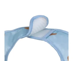 Lassig 2 Baberos Impermeables Happy Smile Blue^ Baberos Impermeables