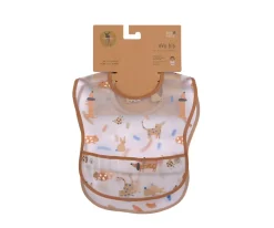 Lassig 2 Baberos Impermeables Little Mateys Royal Blue^ Baberos