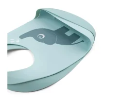 Done by Deer 2 Baberos Silicona Elphee Azul^ Baberos