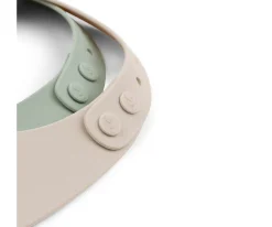 Done by Deer 2 Baberos Silicona Lalee Sand/Verde^ Baberos