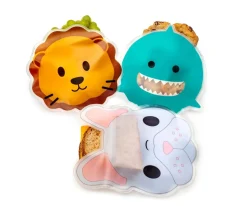 Melii 6 Bolsas Reutilizables Animales^ Bolsas Merienda