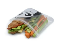 Melii 4 Bolsas Reutilizables Panda + Bear