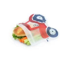 Melii 6 Bolsas Reutilizables Truck Bus Tractor^ Bolsas Merienda