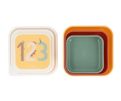 Tutete 3 Cajas Almuerzo Funny Letters