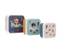 Tutete 3 Cajas Almuerzo Speed Racers