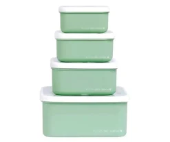 A Little Lovely Company 4 Cajitas Almuerzo y Snacks Forest Friends