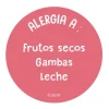 Tutete 1 Chapa Alergia Coral Personalizada^ Chapas Personalizadas