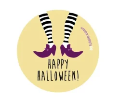Tutete 1 Chapa Halloween Brujita^ Chapas Personalizadas