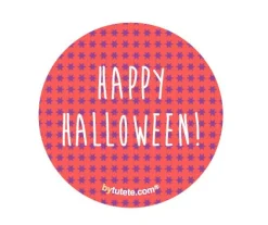 Tutete 1 Chapa Halloween Red Stars^ Chapas Personalizadas