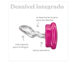 Dentistar 2 Chupetes Anatómicos Day & Night Green Beige Espiral^ Chupetes Con Diseños