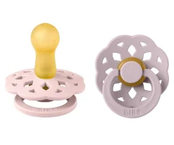 BIBS 2 Chupetes Boheme Blossom/Dusky Lilac^ Chupetes Con Diseños