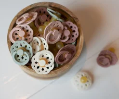 BIBS 2 Chupetes Boheme Woodchuck/Blush^ Chupetes Con Diseños