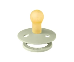 BIBS 2 Chupetes Colour Round Holiday Leaf Sage/Hunter Green^ Chupetes Con Diseños