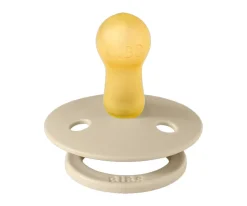 BIBS 2 Chupetes Colour Round Vainilla/Iron^ Chupetes Con Diseños