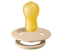 BIBS 2 Chupetes Colour Round Blush/Vanilla^ Chupetes Con Diseños