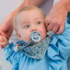 Bibs Liberty 2 Chupetes BIBS Colour Round Liberty Chamomile Lawn Baby Blue Mix^ Chupetes Con Diseños