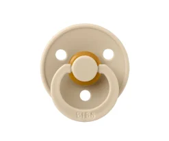 BIBS 2 Chupetes Colour Round Vanilla/Cornflower^ Chupetes Con Diseños