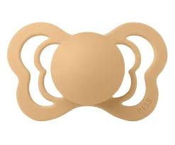 BIBS 2 Chupetes Couture Desert Sand/Sunshine Silicona^ Chupetes Con Diseños