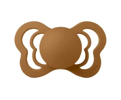 BIBS 2 Chupetes Couture Haze/Caramel Silicona^ Chupetes Con Diseños