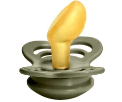 BIBS 2 Chupetes Couture Honey Bee/Olive Látex^ Chupetes Con Diseños