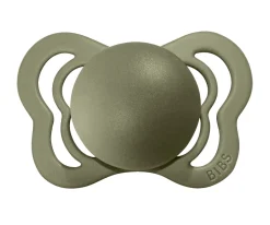 BIBS 2 Chupetes Couture Honey Bee/Olive Látex^ Chupetes Con Diseños