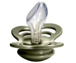 BIBS 2 Chupetes Couture Vanilla/Olive Silicona^ Chupetes Con Diseños