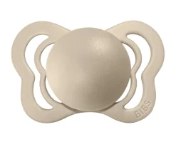 BIBS 2 Chupetes Couture Vanilla/Olive Silicona^ Chupetes Con Diseños