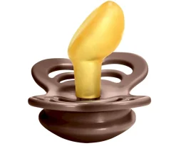 BIBS 2 Chupetes Couture Vanilla/Mocha Látex^ Chupetes Con Diseños