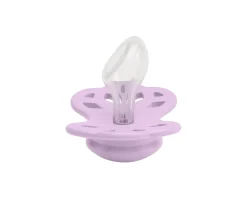 BIBS 2 Chupetes Infinity Anatómica Pale Butter/Violet Sky^ Chupetes Con Diseños