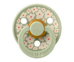 BIBS 2 Chupetes Studio Colour Round Jasmine Sage Mix^ Chupetes Con Diseños
