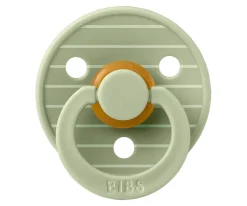 BIBS 2 Chupetes Studio Colour Round Pin Sage Mix^ Chupetes Con Diseños