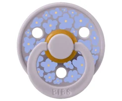 BIBS 2 Chupetes Studio Colour Round Jasmine Fossil Grey Mix^ Chupetes Con Diseños