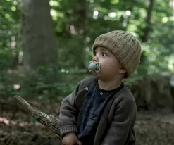 BIBS 2 Chupetes Supreme Honey Bee/Olive Látex^ Chupetes Con Diseños