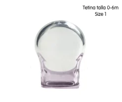 BIBS 2 Chupetes Supreme Papaya/Violet Sky^ Chupetes Con Diseños