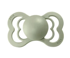 BIBS 2 Chupetes Supreme Sage/Hunter Green Látex^ Chupetes Con Diseños