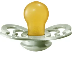 BIBS 2 Chupetes Supreme Sage/Hunter Green Látex^ Chupetes Con Diseños