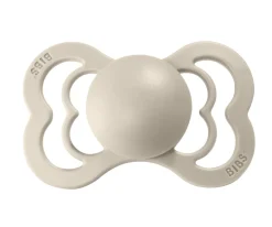 BIBS 2 Chupetes Supreme Vanilla/Dark Oak Látex^ Chupetes Con Diseños