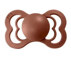 BIBS 2 Chupetes Supreme Woodchuck/Blush Látex^ Chupetes Con Diseños