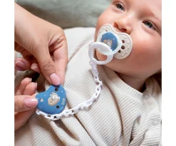 LOVI 2 Chupetes Day&Night Azul