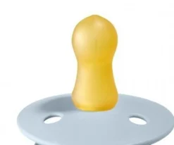 BIBS 2 Chupetes Nocturnos Colour Round Iron/Baby Blue