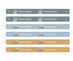 Tutete 6 Cintas para Colgar Ropa Croc Personalizables