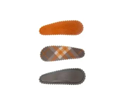 Grech & Co 3 Clip para Pelo Sanp Storm Plaid^ Accesorios De Pelo