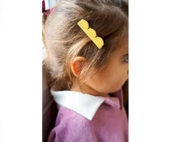 Grech & Co 2 Clips de Pelo Tri Rainbow Chartreuse^ Accesorios De Pelo