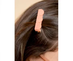 Grech & Co 2 Clips de Pelo Tri Rainbow Coral Rouge^ Accesorios De Pelo