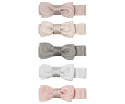 Mimi & Lula 5 Clips Lazo Martha Pastel^ Accesorios De Pelo