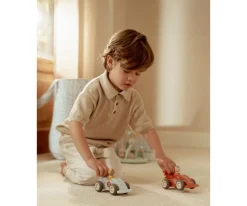 Niños Little Dutch 2 Coches de Carrera Retroceso FSC