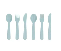 Tutete 6 Cubiertos Light Blue^ Comer Al Aire Libre